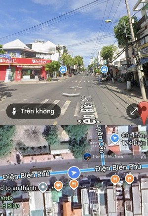 cho thuê nhà mặt tiền điện biên phủ, vĩnh hòa, nha trang ( bắc nha trang). khánh hòa