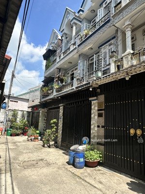 bán nhà shr hẻm xe hơi ht13, hiệp thành (tân thới hiệp mới) 3 lầu nhỉnh 4 ty