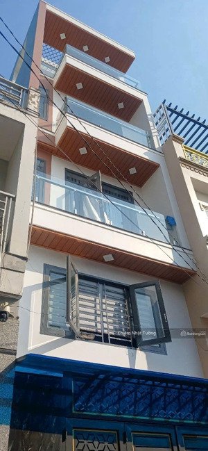 nhà bán hẻm xe hơi đỗ cửa, 5 tầng mới đẹp, 4m x14m (56m2) lê văn quới, giá hơn 6ty xíu