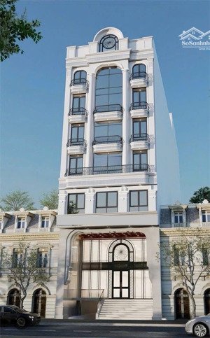 bán nhà mặt phố dịch vọng hậu-tòa nhà đa năng-150m 10 tầng có hầm-mt:8.1m-vị trí đẹp-169 tỷ