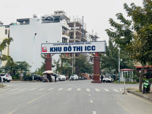 85m2; ngang: 5m mức giá chỉ 8,x tỏi tại khu đô thị icc quán mau - lạch tray thực sự quá ngon