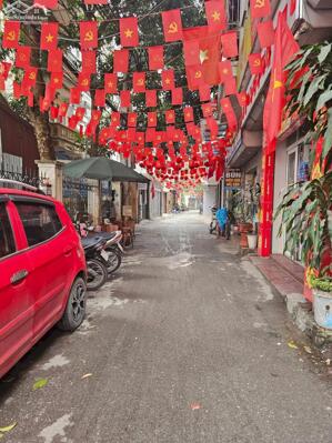 BÁN GẤP NHÀ CHÍNH CHỦ PHỐ TRÍCH SÀI LẠC LONG QUÂN TÂY HỒ 45M 5 TẦNG NHỈNH 14 TỶ 20M OTO