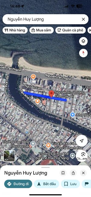 bán nhà 3 tầng đường nguyễn huy lượng // biển nguyễn tất thành