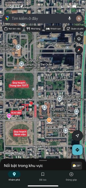 bán đất mặt tiền đường trương văn bang, thạnh mỹ lợi, quận 2