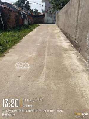 bán đất tại đường 21b, thị trấn kim bài, huyện thanh oai, hà nội, giá siêu hời, 56 m2