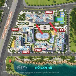 bán căn hộ the paris, vinhomes ocean park, 3pn dt 87m2 view bể bơi, giá 6.3x tỷ, lh/zl 