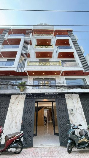 nhà hẻm ô tô đường gò xoài, 68m², 5 tầng, nhà mới, tặng full nội thất