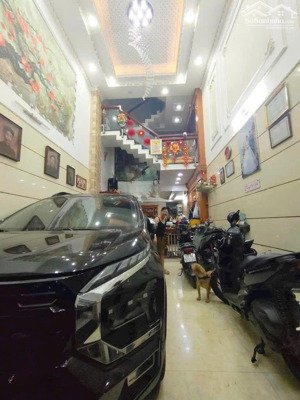 bán nhà liên khu 4,5 - 60m2 - 5 tầng - nhà mới hẻm xe hơi - khu an ninh - giá 7,2 tỷ tl