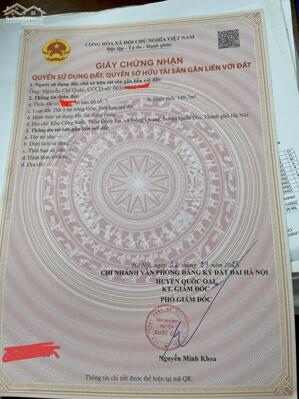 CHỈ CÒN 1 LÔ 2 MẶT TIỀN TẠI KHU ĐẤU GIÁ CỐNG SUỐI ĐỒNG LƯ