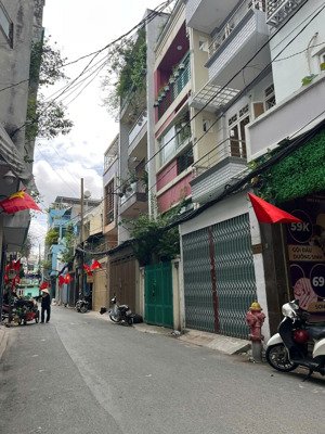 lý thường kiệt, tân bình, hẻm như mt, 4 tầng, 49m2, 3pn, cho thuê trệt 55tr/năm, 6.05 tỷ