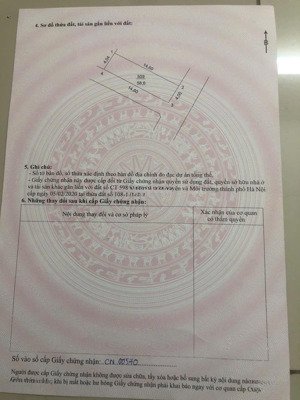 lô góc siêu đẹp 58,6m2 tráng việt- mê linh-hn