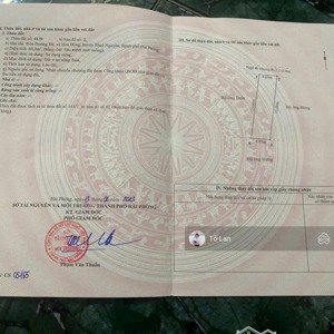 chào b.án lô đất tại thôn đường đá, hoa động, thuỷ nguyên, hải phòng.