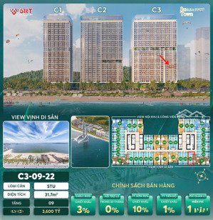 bán condotel sun centro town, giá ưu đãi 3,6 tỷ, 31,7m2, bãi cháy, hạ long, quảng ninh