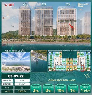 bán condotel tại sun centro town, giá cực chất 3,6 tỷ, 31,7m2, 1pn, 1wc