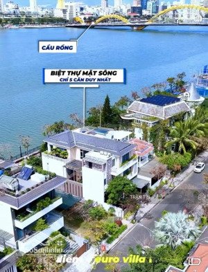 bán đất mặt tiền đại lộ hoa hồng euro 1, view trực diện sông hàn