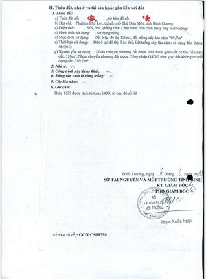 bán đất đường huỳnh văn luỹ , thủ dầu một , bình dương