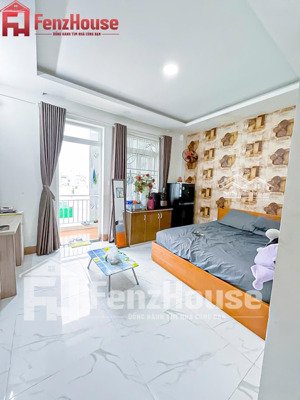 cho thuê ch diện tích 30m2, có ban công, huỳnh tấn phát, q7, full nội thất, giá 4,5 triệu vnd