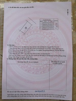 chính chủ e có lô đất 100m , đất ở tất, sẵn sổ giá 2 tỷ 350 triệu lập trí -kim anh- hà nội