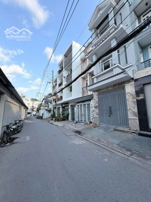 nhà sát mặt tiền, hẻm thông xe tải nguyễn hữu tiến, tây thạnh, dt: 4x19, 3 tầng, giá chỉ 8,x tỷ(tl)