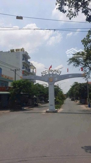 chính chủ bán lô đất thổ cư liền kề mặt tiền rộng 11m kdc vĩnh phú ii, bình hòa, tphcm