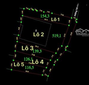 bán đất hẻm hà huy tập, diên khánh, khánh hoà. dt: 133.2m2. sổ hồng. giá: 10tr/m2. lh: 