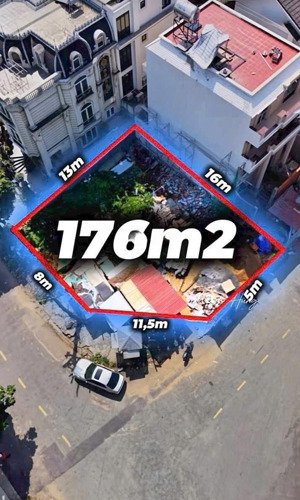 bán đất góc 2 mặt tiền bùi tá hán p. an phú, quận 2 - 13m x 16m - 54 tỷ