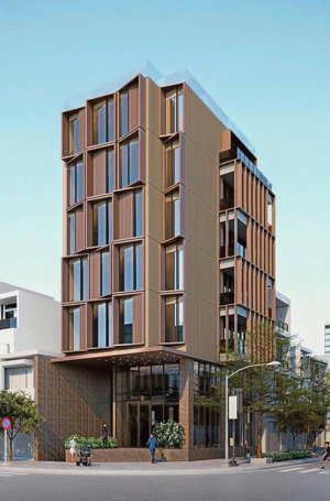 cho thuê nhà góc 2mt tân vĩnh, dt: 9m x 18m, 1 hầm, 6 lầu, quận 4