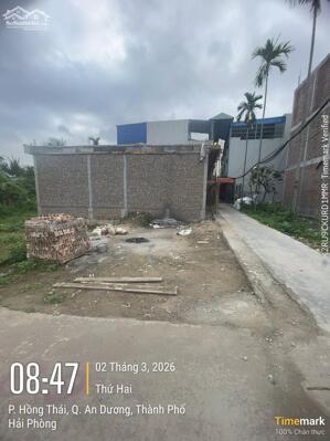 Bán lô góc 50m2 Kiều Trung An Dương Hải Phòng