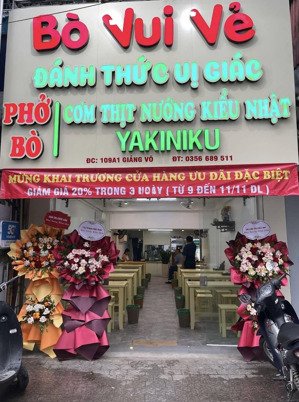 chính chủ sang nhượng cửa hàng 109a1, phố giảng võ, phường giảng võ, ba đình, hà nội