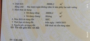 3.5 triệu/m2, 20008m2 đất kho xưởng sx mn bê tông 110x180m , cụm kcn cách sân bay 10km đất nở hậu