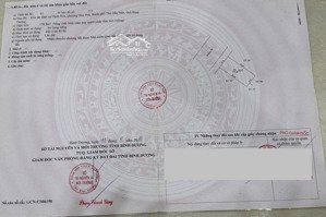 chính chủ cần bán đất tặng kèm nhà cấp 4 , đường 5b ,khu tđc định hoà phường bình dương