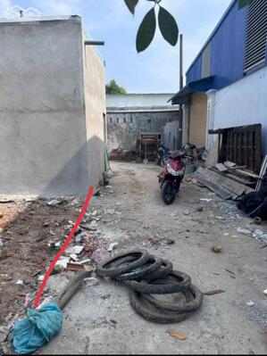 Đất hẻm ô tô đường Võ Văn Môn P4 TP Tân An