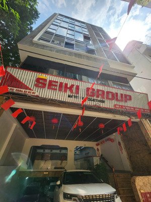 bán nhà phố tân mai 230m 9 tầng mt 9m thông sàn thang máy giá 99 tỷ mtg