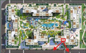 hàng hiếm cđt căn 2pn view nhìn ra sông, công viên 36ha bao đẹp hướng đông nam bao mát giá tốt nhất