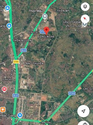 chính chủ cần bán đất đấu giá đồng mo phường bắc giang sổ đỏ 97,9 m2 mt 5,8m2 lô góc khe