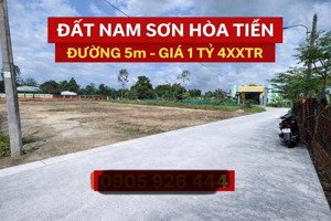 đất nền nam sơn hòa tiến - lô ngang 7m5 đẹp gần chợ lệ trạch