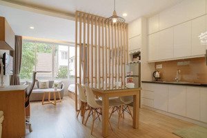 căn hộ tách bếp thiết kế hiện đại phong cách bắc âu tối giản full nội thất