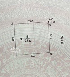 bán đất tặng nhà - tam khương - đống đa - dt38m c4 - giá 9,5 tỷ - sổ đẹp, sang tên ngay.