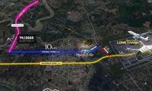 booking giai đoạn đầu căn hộ 1-2-3 pn spring ville, đón sóng hạ tầng tỷ đô tại sân bay long thành