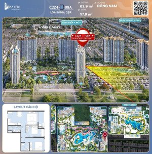 hơn 3 tỷ sở hữu 2pn masterise vay ân hạn tới 2028. tầng trung hướng đn, 2 hầm để xe, cho thuê dễ