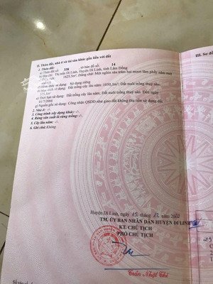 bán đất view ruộng cực đẹp 30x52m nở hậu làm nhà vườn quá đỉnh có ao, có suối cách tt di linh 5km