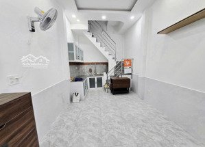 nhà đẹp ở ngay ngay bùi thế mỹ 4 tầng kiên cố tặng full nội thất chỉ 3.95 tỷ