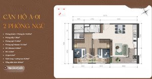 a&t sky garden căn 2pn, đón gió nam gặp cc giao dịch, có sãn hđ thuê. khai thác được dòng tiền ngay