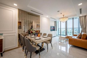 cho thuê căn hộ 3pn landmark 81 view sông vòng cung, nội thất cao cấp, có thương lượng