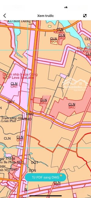 sốc ! mặt tiền dh715 15m nhựa sát khu công nghiệp định an , cách dt 744 vài bước chân.