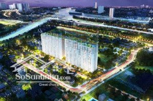 cần cho thuê gấp căn hộ starlight dt 57m2, 2 phòng, 1wc. lh 