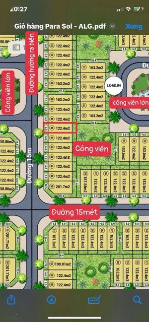 tôi chuyển nhượng căn 3 mặt thoáng công viên giá cực rẽ