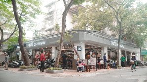 mặt bằng lô góc mặt phố lê trọng tấn dt 120m2. vị trí đắc địa, văn phòng đông, hợp cafe, siêu thị