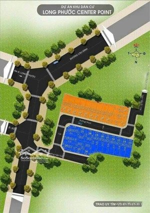 đất góc 2 mặt tiền đường 6 long phước