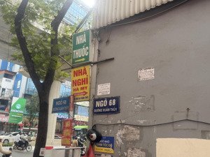 chủ giảm 1,5 tỷ , 23 tỷ , 50m2 , lô góc ngõ 68 xuân thuỷ , kd/cty ,vp, cachs mp 30m , ô tô tránh